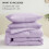 Lavender Queen Comforter Set Light Purple 3-Piece Boho 4