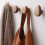 Scandinavian Solid Wood Wall Hook – Pebble Shape 3