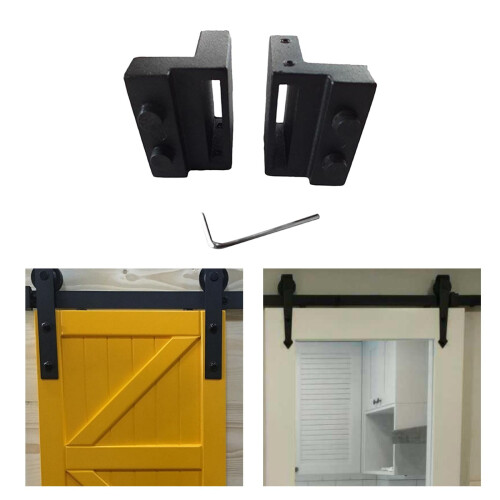 2xDoor Stopper Πόρτα Στοπ, Συρόμενη Πόρτα Αχυρώνα Στοπ για Συρόμενη Πόρτα Αχυρώνα, 1