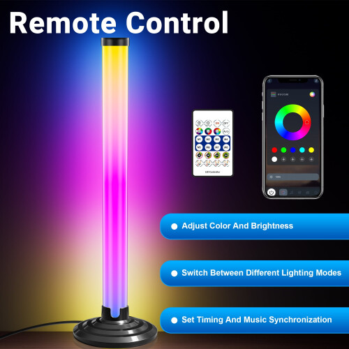 Pacote com 2 barras de luz LED RGB para TVs de 45 a 70 polegadas. 2