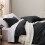 Black Twin Duvet Cover Set – Polyester Microfiber, Zipper 3