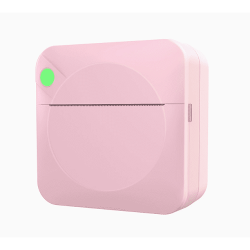 Mini impresora térmica Bluetooth sin tinta para hacer pegatinas con 5