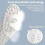 Πάτοι Morrat, 2 ζεύγη 4D Cloud Tech U-Shape Memory Foam, υποστήριξη ποδιών με απορρόφηση κραδασμών 2