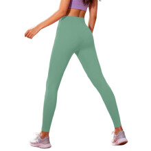 Leggings voor dames, naadloze yogabroek, middelhoge tot lage taille, squat-proof en hoge taille met buikcontrole voor workouts, gym, fitness en