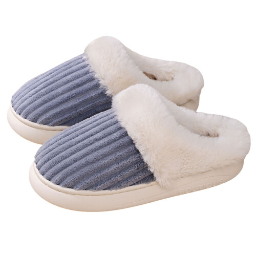 Παντόφλες για γυναίκες, μαλακές, ζεστές, slip-on, παπούτσια σπιτιού, βελούδινες