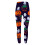 Dame yogabukser med Halloween-print, bløde og strækbare 4