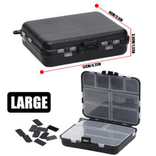 Fishing Bait Storage Box Portable Double-Sided Lure