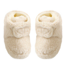 Non-Slip Fuzzy Slipper Socks for Babies & Toddlers – Cotton Thermal, Cozy Plush, Warm Indoor Shoes, Compatible with Pre-Walkers