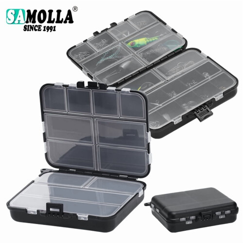 Fishing Bait Storage Box Portable Double-Sided 1 Pack 1
