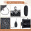 Vintage γυναικεία τσάντα clutch με χάντρες σε στιλ δεκαετίας του 1920 4