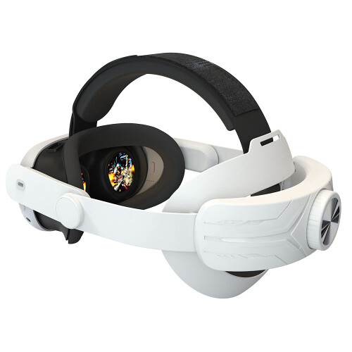 Meta Quest 3S Adjustable Head Strap White