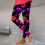 Women's Halloween printed yoga pants soft stretchy 5