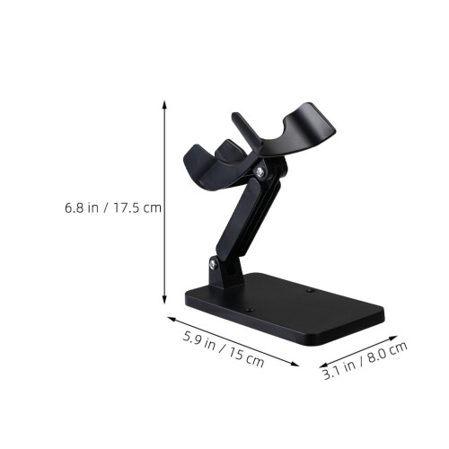 LEDMOMO Practical Barcode Scanner Stand for Handheld in Black for Supermarkets 1