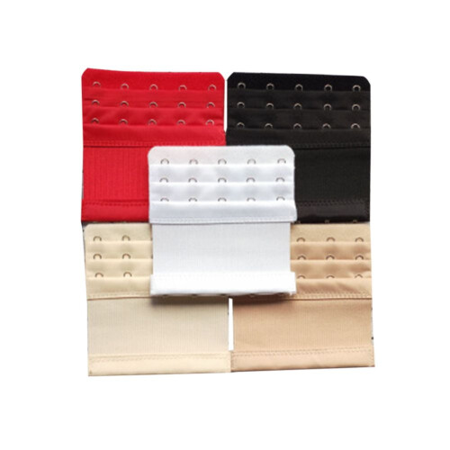 3 Pcs Women's Bra Extender 5 Hook Plus Size Bra Strap Extenders 2