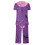 Set pigiama da donna girocollo per Halloween, maniche corte e capri 3