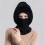 Completo da donna in maglia composto da tre pezzi: cappello caldo, sciarpa e mascherina. 5