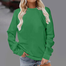 Blusas de tallas grandes para mujer 2023. Camisas casuales de manga larga con estampado, cuello redondo, sudadera, jersey, blusas tipo túnica