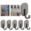 Heavy Duty Magnetic Refrigerator Hooks Multi-Functional Hooks, Kitchen Towel Key Bathroom Hanger Storage Holders 4