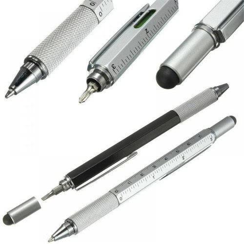 Πολυεργαλείο στυλό για άνδρες με χάρακα και κατσαβίδι 8 τεμάχια 2