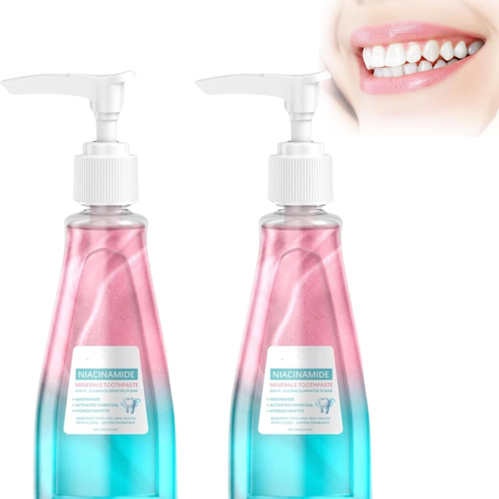 Niacinamide Whitening Toothpaste with Fresh Mint Flavor for Color Match and Fresh Breath (2)