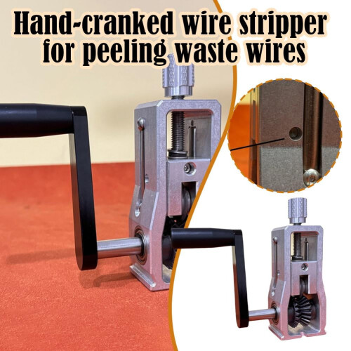 BLE Small Wire Stripping Machine Hand-cranked Waste Wire Stripper Z3N2 1