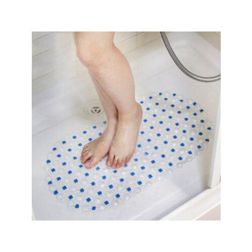 Antislip badmat met zuignappen 27x15 inch 2