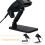 LEDMOMO Practical Barcode Scanner Stand for Handheld in Black for Supermarkets 3