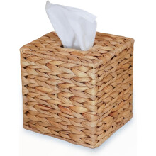 Waterhyacint tissueboxhoes vierkant 5,7"