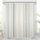 Tenda da doccia a righe patchwork 72x84 pollici – Impermeabile 1
