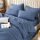 Bettwäsche-Set „Ocean Blue Queen“ – 7-teiliges Set 4
