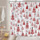 Christmas Tree Shower Curtain, Polyester, 70 x 70 in 2