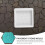 3 Count Paving Slabs Ready Mixed Cement DIY Walk Maker White 7