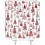 Christmas Tree Shower Curtain, Polyester, 70 x 70 in 3