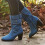 Γυναικείες Μπότες UTTOASFAY Shoes, Ευρωπαϊκό και Αμερικανικό Στυλ, Μεγάλο Μέγεθος, 1