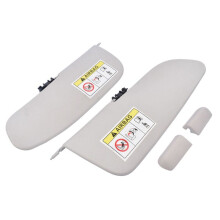 Sun Visor Sunshade Kit for C3 II 2009 - 2016 Without Lights 1613251480 ABS Replacement Sunshade Shade Board