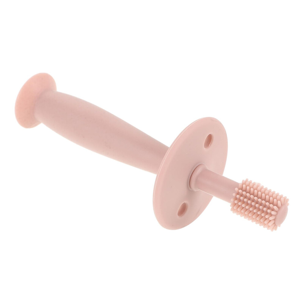 Baby Silicone Toothbrush for Boys and Girls with Soft Bristles and Ergonomic Easy Grip