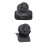 Black Nylon Suitcase Caster Swiveling Replacement Wheel 50mm Diameter 4