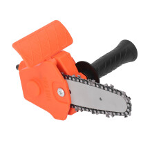 Electric Drill to Electric Saw Adapter Conversion Head Orange Portable Chainsaw