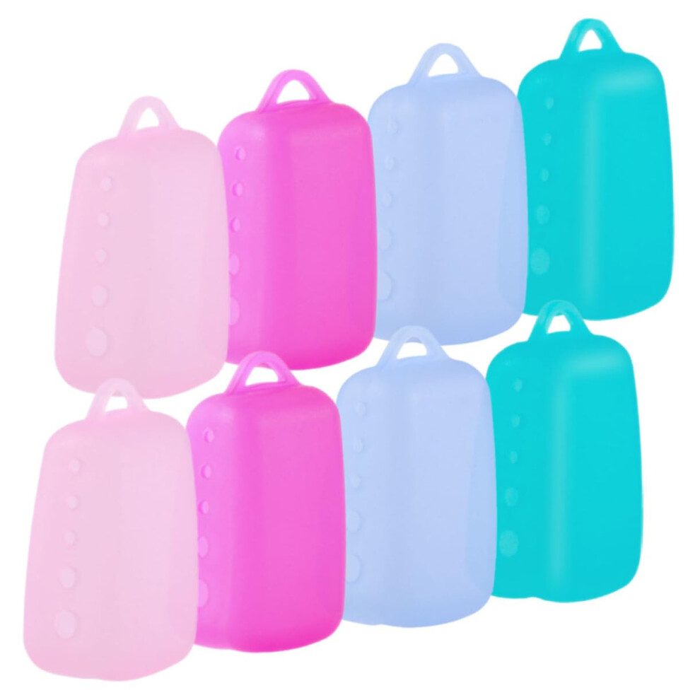 Toothbrush Head Cover Silicone Cap 8Pack Dustproof Protection Universal Fit for Travel and Home