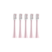 Electric Toothbrush Replacement Heads Pink 5 Pack Soft Bristles for Xiaomi SOOCAS X3 X5 X3U X1 V1 V2