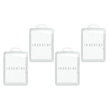 Toothbrush Travel Case Holds 4 Brush Heads Compact Organizer for Business Trips and Gym
