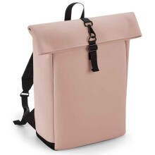 (One Size, Nude Pink) Bagbase Roll Top Backpack