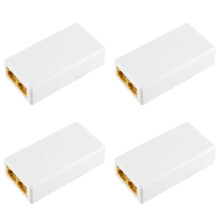 4X Ripetitore POE A 2 Porte 10/100Mbps 1 A 2 Extender Poe con IEEE802.3Af/At 48V per Parti AP Telecamera IP NVR Poe