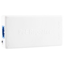 4X Repetidor POE de 2 Portas 10/100Mbps 1 um 2 Extensores Poe com IEEE802.3Af/At 48V para Poe NVR IP Camera AP Parts