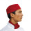 Premier (One Size, Red) Premier Unisex Chefs Skull Cap 2