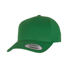 (One Size, Classic Green) Yupoong Unisex Adult Flexfit Classic Curved Snapback Cap