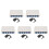 5X 5 Port Data ,Network Hub,Desktop Ethernet Splitter,Plug &  Shielded  Fanless Quiet 1
