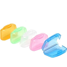 Toothbrush Head Covers with Dustproof Bristle Protection, Ventilated Travel Toothbrush Cover Set