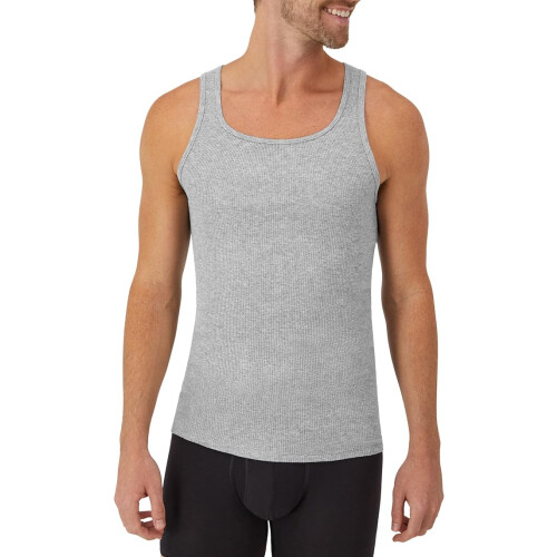 Hanes Men Undershirt Pack, Cotton Tank Multi-Pack 1