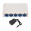 3X 5 Port Data ,Network Hub,Desktop Ethernet Splitter,Plug &  Shielded  Fanless Quiet 2